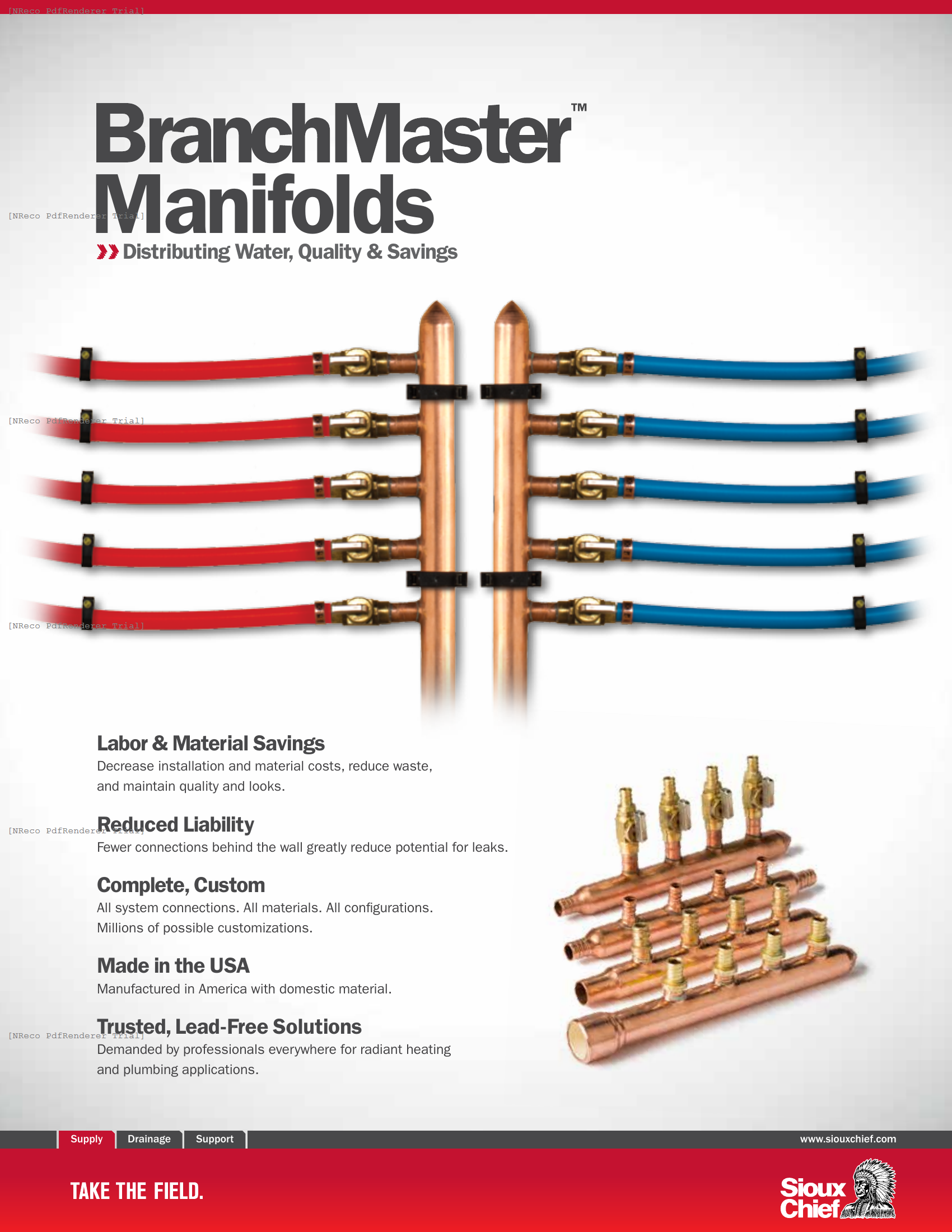 BRANCHMASTER - COPPER MANIFOLDS - BROCHURE.PDF Brochure Document